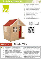 wendi toys Nordic Villa Instructions D'installation Et D'utilisation