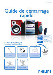 Philips MCM720 Guide De Démarrage Rapide