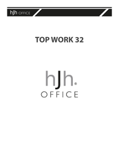 hjh OFFICE TOP WORK 32 Instructions De Montage