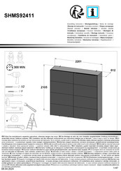 Forte SHMS92411 Notice De Montage