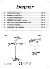 Beper BP.961 Mode D'emploi