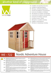 wendi toys Nordic Adventure House Instructions De Montage