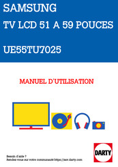 Samsung UE55TU7025 Manuel