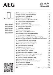 AEG DGE5861HM Notice D'utilisation