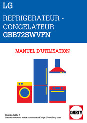 LG GBB72SWVFN Manuel Du Propriétaire