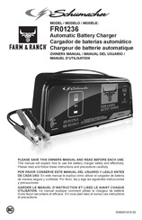 Schumacher Electric FARM&RANCH FR01236 Manuel D'utilisation