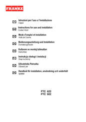 Franke FTC 622 XS Mode D'emploi Et Installation