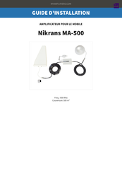 Nikrans MA-500 Guide D'installation