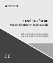 Wisenet XND-8020R Guide De Prise En Main Rapide