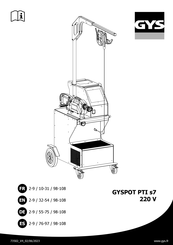 GYS POT PTI s7 220 V Mode D'emploi