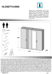 Forte HLOSET14-0005 Notice De Montage