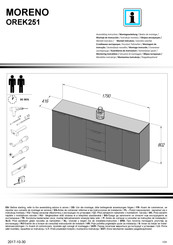 Forte MORENO OREK251 Notice De Montage