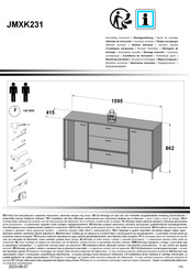 Forte JMXK231 Notice De Montage