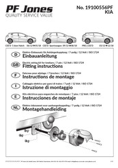 PF Jones 19100556PF Instructions De Montage