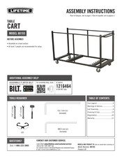 Lifetime 80193 Instructions D'assemblage