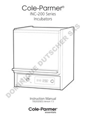 Cole-Parmer INC-200 Serie Manuel D'instructions