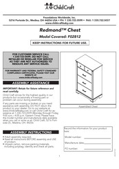 Child Craft F02812 Instructions D'assemblage