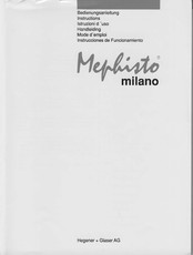 Hegener+Glaser Mephisto Milano Mode D'emploi