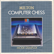 MB electronics Milton Computer Chess Mode D'emploi