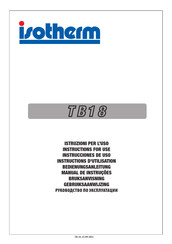 Isotherm TB 18 Instructions D'utilisation