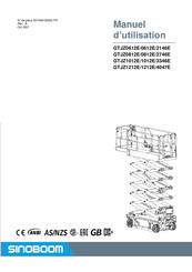 Sinoboom GTJZ4047E Manuel D'utilisation