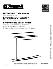 Kenmore ULTRA WASH 665.1389 Serie Guide D'utilisation Et D'entretien