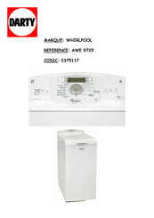 Whirlpool AWE 9725 Mode D'emploi