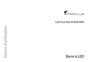 thomann Stairville LED PIXEL RAIL 40 RGB MKII Notice D'utilisation