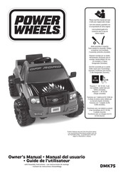 Power Wheels DMK75 Guide De L'utilisateur