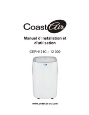 Coast Air CEPH121C Manuel D'installation Et D'utilisation