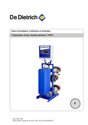 De Dietrich AquaEfficiency EFP 7000 DD Notice D'installation, D'utilisation Et D'entretien