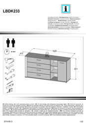 Forte LBDK233 Notice De Montage