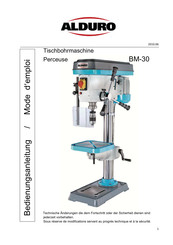 alduro BM-30 Mode D'emploi