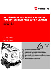 Würth HDR-HW 170-13 Traduction Des Instructions D'utilisation D'origine