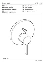 KEUCO 51572 010281 Instructions D'installation