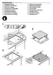 SCHOTT CERAN CA321255 Notice De Montage