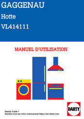 Gaggenau VL414111 Notice D'utilisation