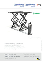 ATT Nussbaum JUMBO LIFT 3500 HFC Manuel D'exploitation