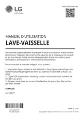 LG LDFC242 Série Manuel D'utilisation