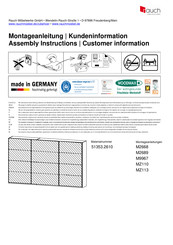 Rauch Oracle 51353.2610 Instructions De Montage