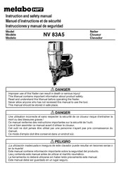 Metabo HPT NV 83A5 Manuel D'instructions Et De Sécurité