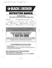 Black & Decker HT022 Manuel D'instructions