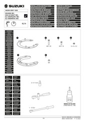 Suzuki 44200-2581-000 Serie Instructions De Montage