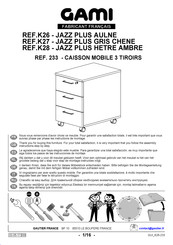 Gami 233 Instructions De Montage