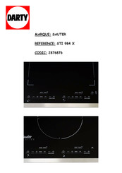 sauter STI 984 Serie Guide D'utilisation Et D'installation