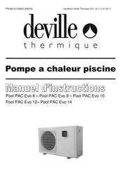 deville thermique Evo 14 Manuel D'instructions