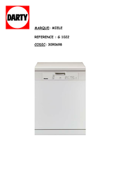 Miele G1022 Mode D'emploi