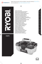 Ryobi R18PV Traduction Des Instructions Originales