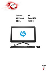 HP 24-G012NF Manuel De L'utilisateur