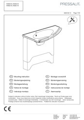 Pressalit MATRIX R485519 Notice De Montage